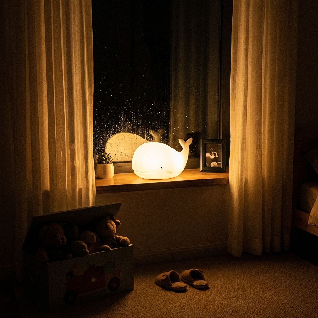 Color-Changing Whale Night Light