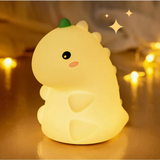 Cartoon Dinosaur Silicone Night Light