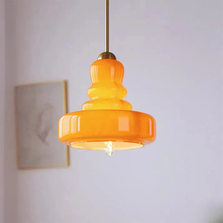 FormaLume | Elegant Gevormde Bauhaus Glazen Plafondlamp