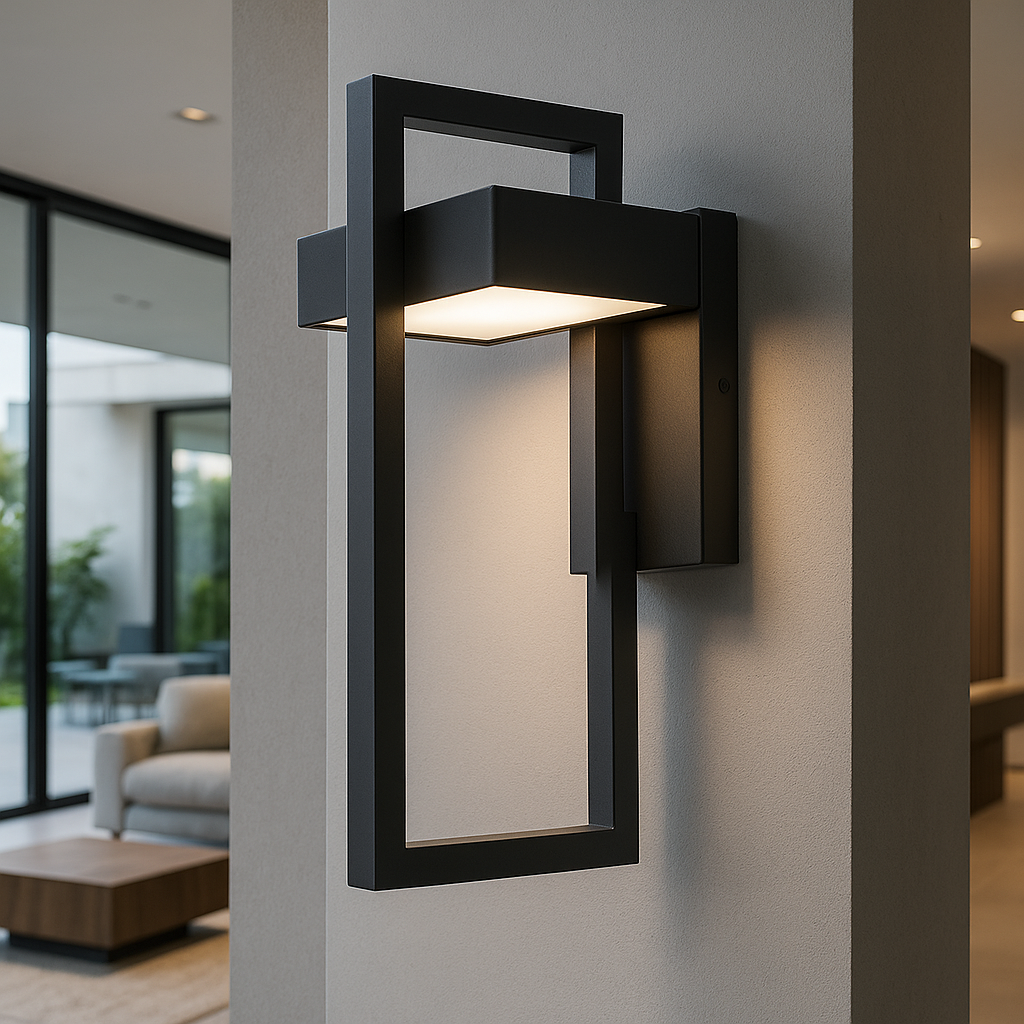 ARELIS Buitenlamp – Moderne Wandlamp met Heldere LED-Verlichting voor Tuin & Gevel