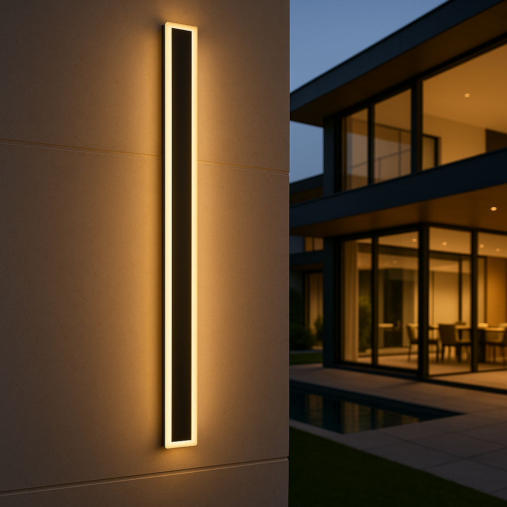 LYNQ Buitenlamp | Moderne LED Wandlamp – Waterdichte Tuin-, Balkon- & Terrasverlichting