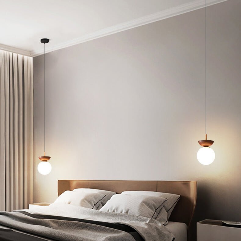 Hikari Plafondlamp – Minimalistische LED Lamp met Houten Frame