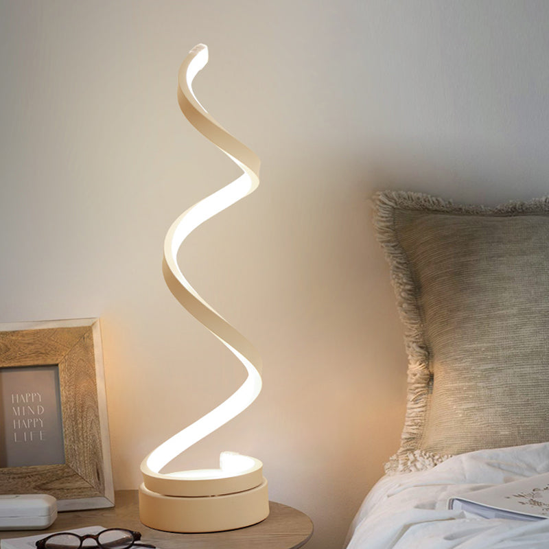 ORION - Moderne tafellamp met LED-spiraalontwerp