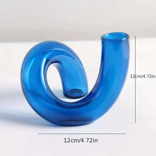 ElysianGlass | Elegante Glazen Vaas