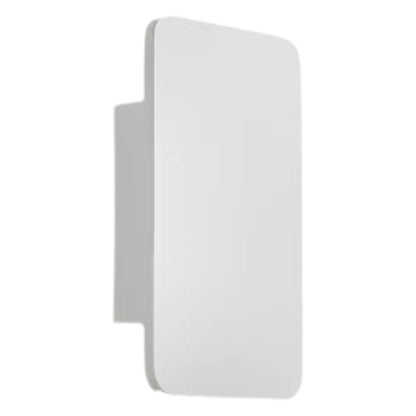 Rechthoekige wandlamp houtlook