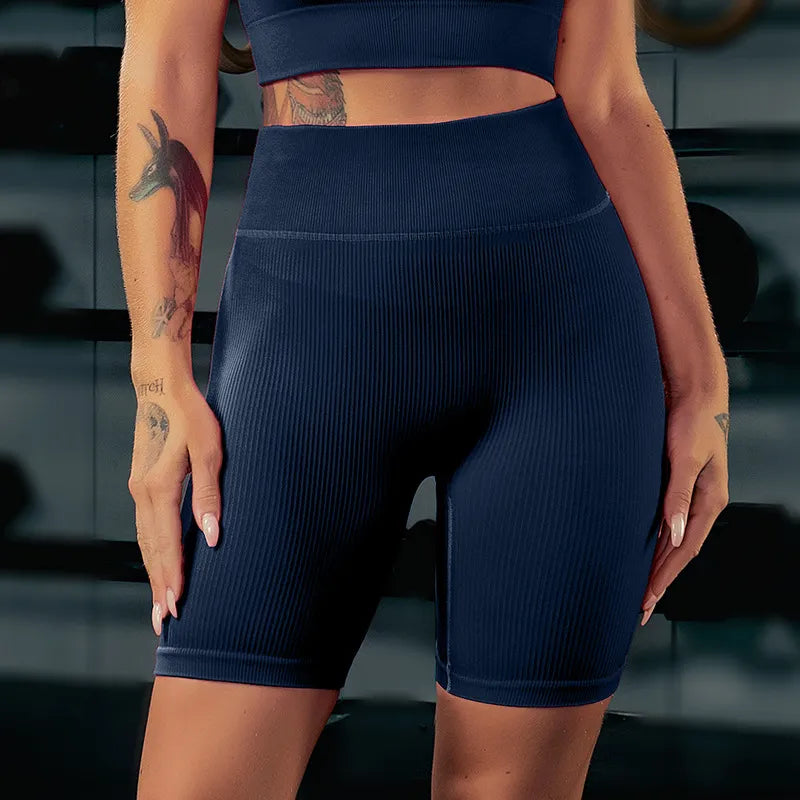 Elena | Women’s Sculpting Workout Shorts – Hip Lift Design for Gym & Yoga