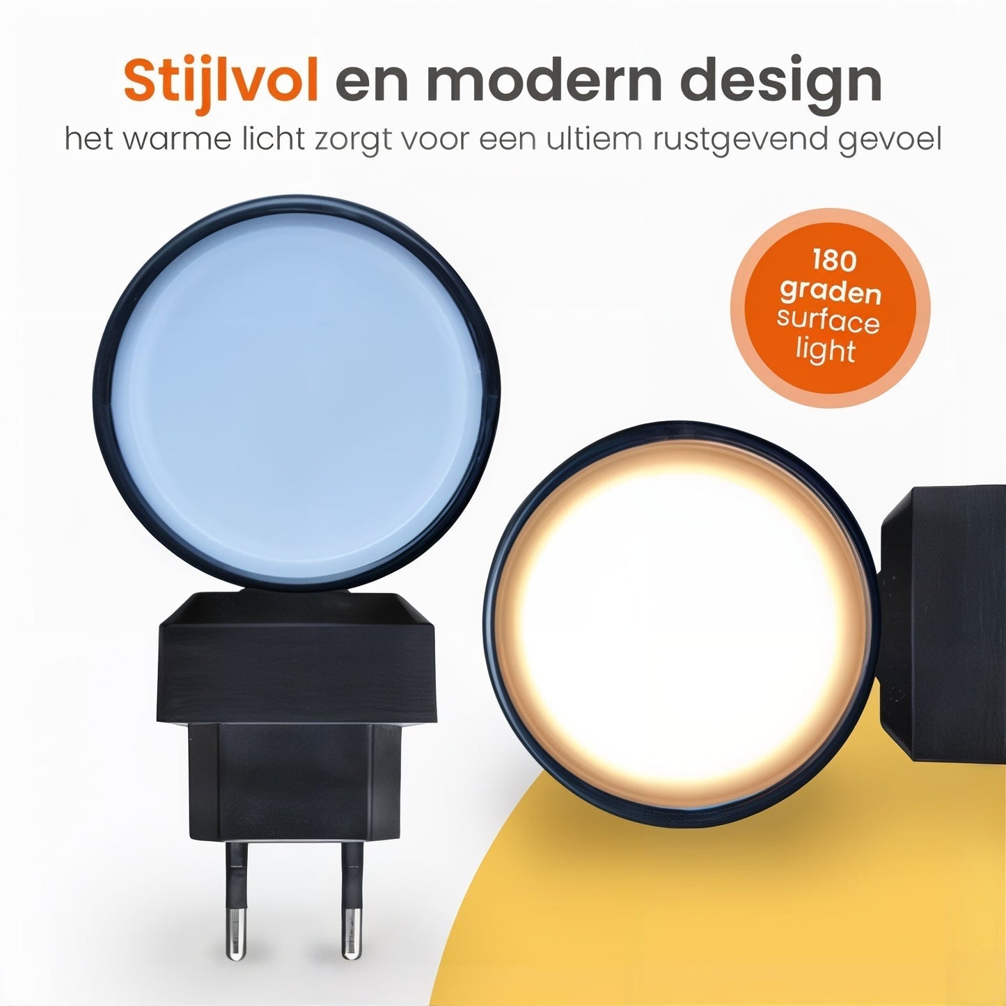 Aurora - Dimbare Nachtlamp | 1+1 Gratis