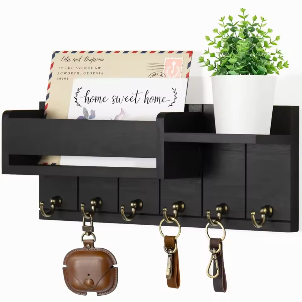 Decoratieve muurbeugel met plank
