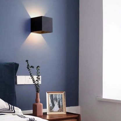 Moderne Aluminium Waterdichte LED Wandlamp Buiten Binnen Gebruik