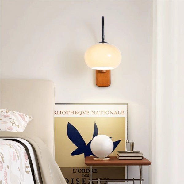 KakiBau | Draaibare Glazen Wandlamp