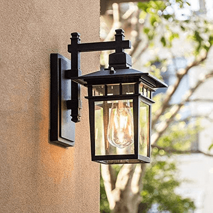 Alessio Zwart Deco Buiten Wandlamp