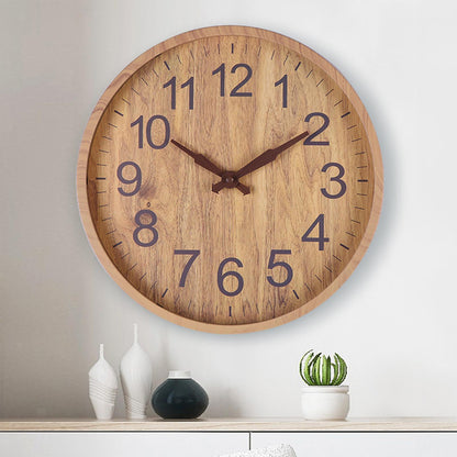 Handgemaakte Houten Klok – Duurzaam, Natuurlijk & Tijdloos Design