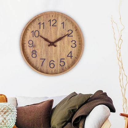 Handgemaakte Houten Klok – Duurzaam, Natuurlijk & Tijdloos Design