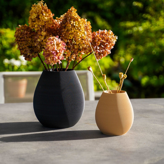 EcoVase | Duurzame Ronde Bloemenvaas