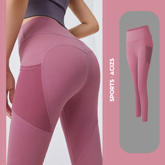 Elara | Women’s Active Leggings – Tummy Control, Pocket, Gym & Running