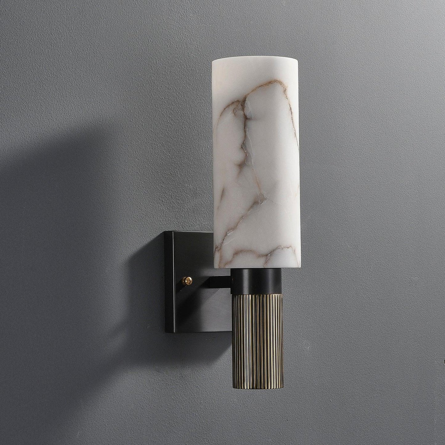 CAVEO Wandlamp van Koper – Minimalistisch Design & E27 Fitting