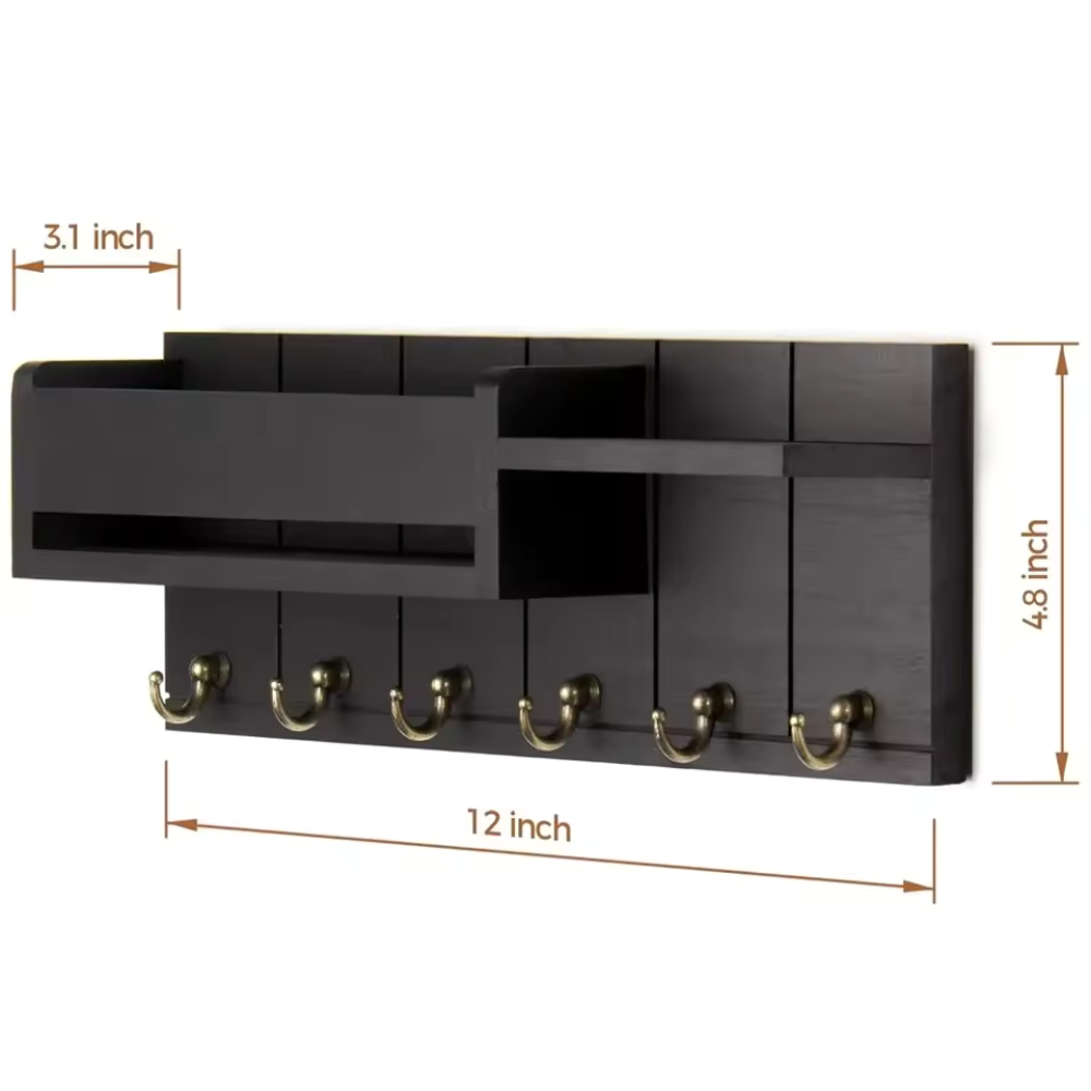 Decoratieve muurbeugel met plank