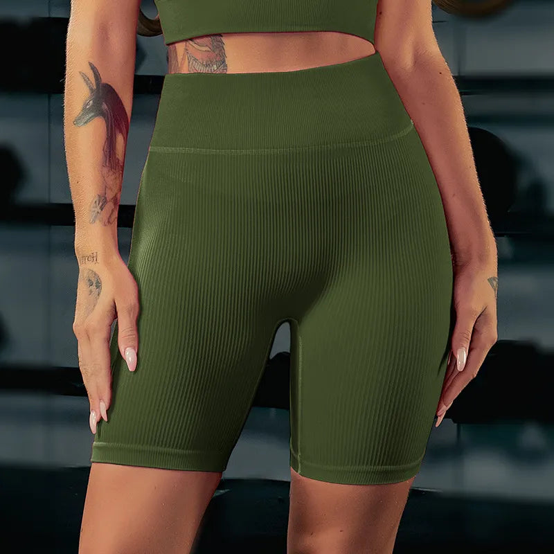 Elena | Women’s Sculpting Workout Shorts – Hip Lift Design for Gym & Yoga