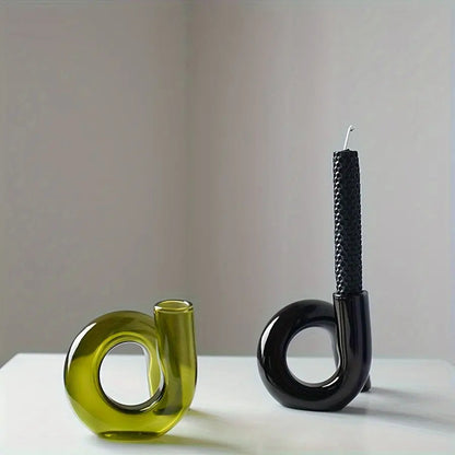 ElysianGlass | Elegante Glazen Vaas