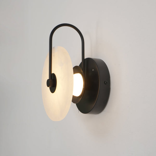 Albaster Steen Led Wandlamp