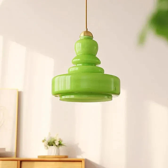 FormaLume | Elegant Gevormde Bauhaus Glazen Plafondlamp