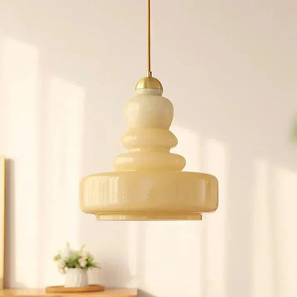 FormaLume | Elegant Gevormde Bauhaus Glazen Plafondlamp