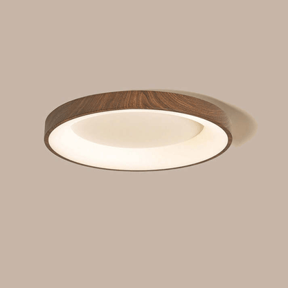 Natuurlijke Houten Plafondlamp