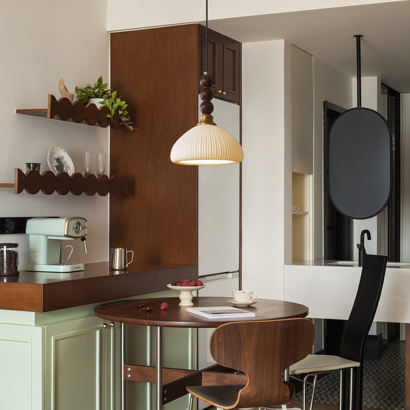 LUNARIAH Hanglamp – Handgemaakt Design in Glas, Hout & Keramiek – In 4 Modellen