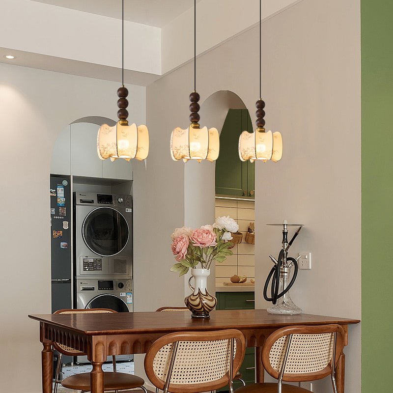 LUNARIAH Hanglamp – Handgemaakt Design in Glas, Hout & Keramiek – In 4 Modellen