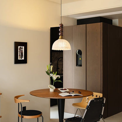 LUNARIAH Hanglamp – Handgemaakt Design in Glas, Hout & Keramiek – In 4 Modellen