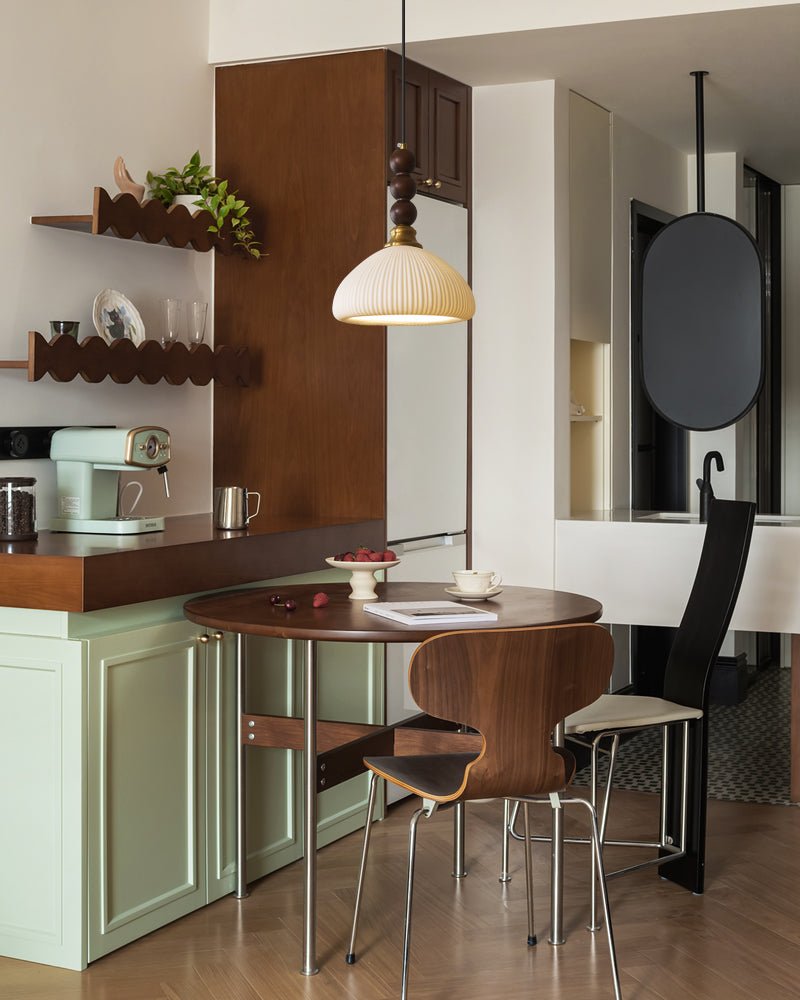 LUNARIAH Hanglamp – Handgemaakt Design in Glas, Hout & Keramiek – In 4 Modellen