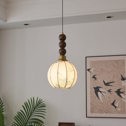 LUNARIAH Hanglamp – Handgemaakt Design in Glas, Hout & Keramiek – In 4 Modellen