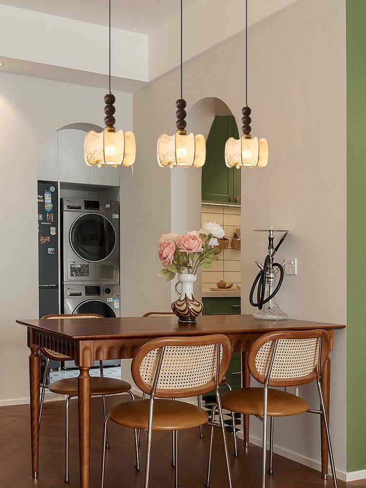 LUNARIAH Hanglamp – Handgemaakt Design in Glas, Hout & Keramiek – In 4 Modellen