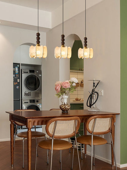 LUNARIAH Hanglamp – Handgemaakt Design in Glas, Hout & Keramiek – In 4 Modellen