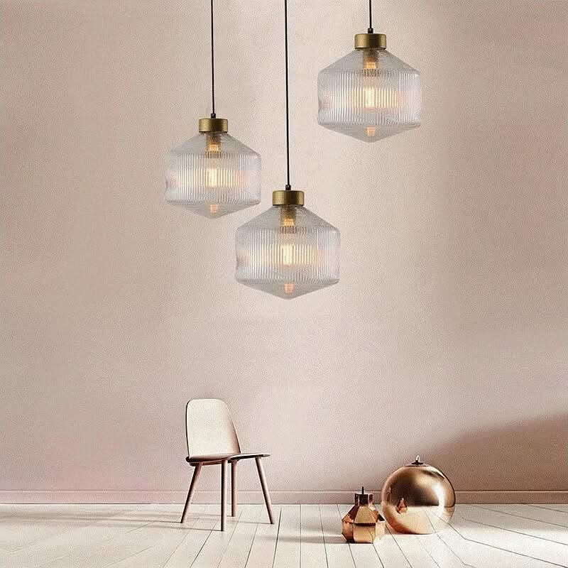 Racowamp | Nordic Design Glazen Hanglamp – Moderne Scandinavische Verlichting met LED