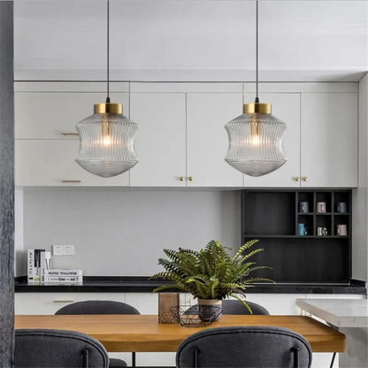 Racowamp | Nordic Design Glazen Hanglamp – Moderne Scandinavische Verlichting met LED