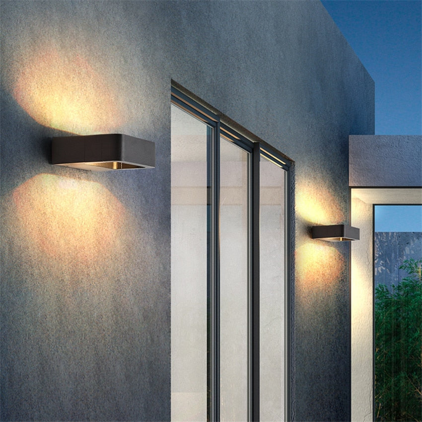 Zymera | Down-Up Waterdichte Wandlamp