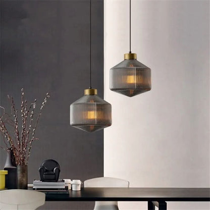 Racowamp | Nordic Design Glazen Hanglamp – Moderne Scandinavische Verlichting met LED