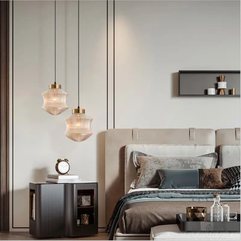 Racowamp | Nordic Design Glazen Hanglamp – Moderne Scandinavische Verlichting met LED