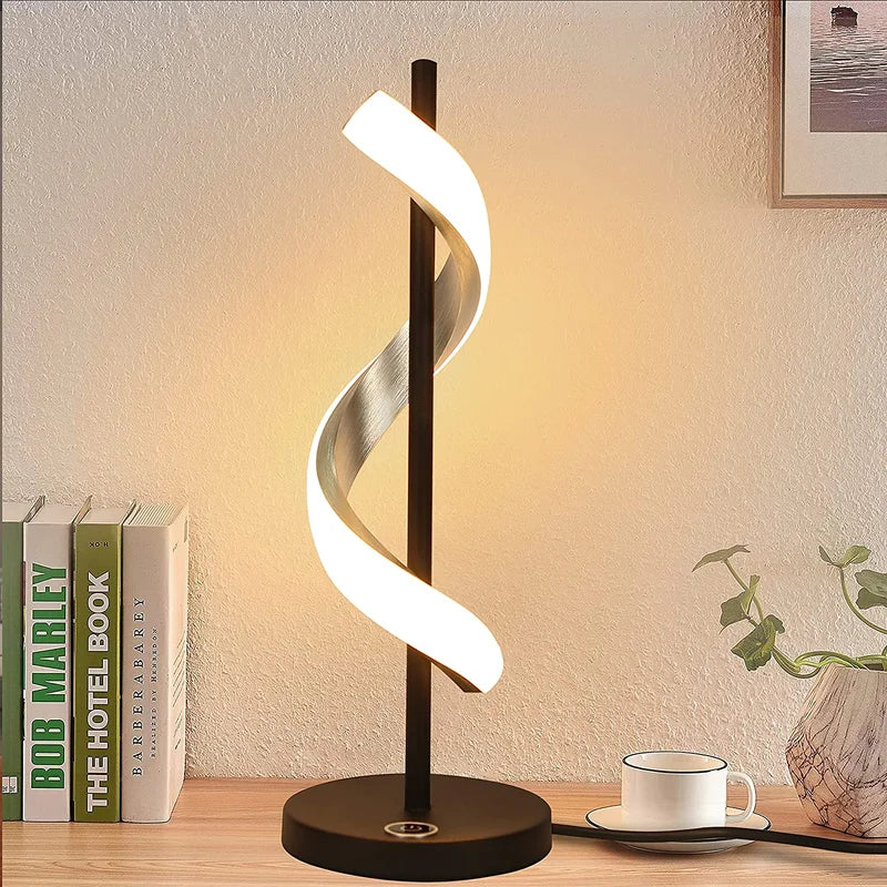 NeroGlow – Moderne LED Tafellamp met Minimalistisch Design