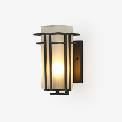 ARVINA Wandlamp Buiten – Retro IJzeren Design met Glas – IP65 – E27 Fitting