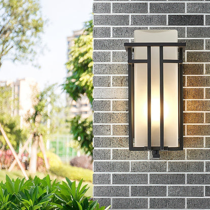 ARVINA Wandlamp Buiten – Retro IJzeren Design met Glas – IP65 – E27 Fitting