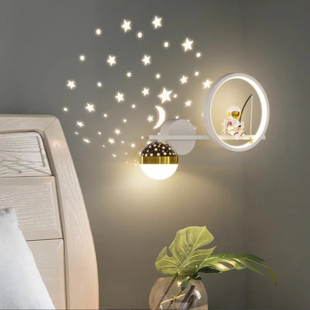 STELLINA – Moderne kinderlamp met sterrenlicht