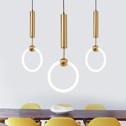 SolsticeRing Hanglamp – Minimalistisch en Stijlvol Lichtpunt