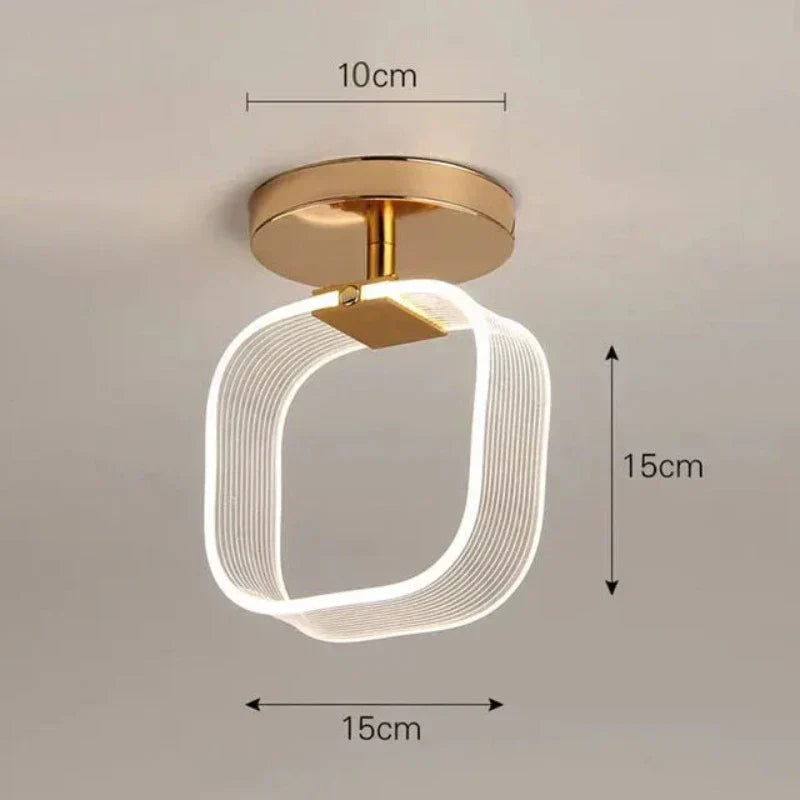 LumiNova - Slanke LED-Plafondlamp