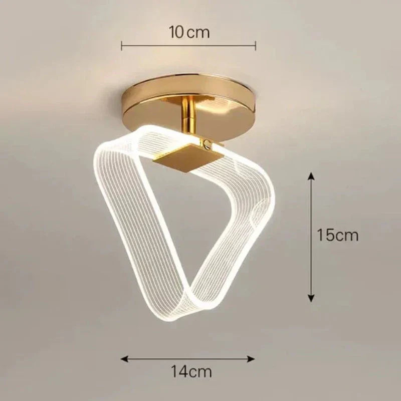LumiNova - Slanke LED-Plafondlamp
