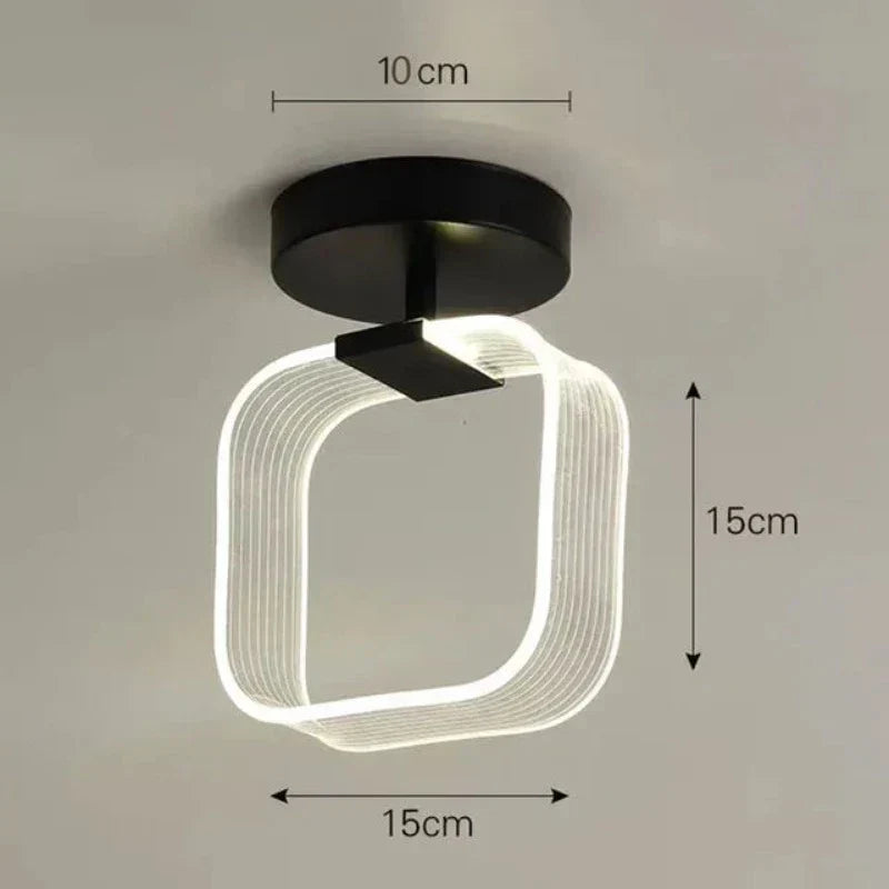LumiNova - Slanke LED-Plafondlamp