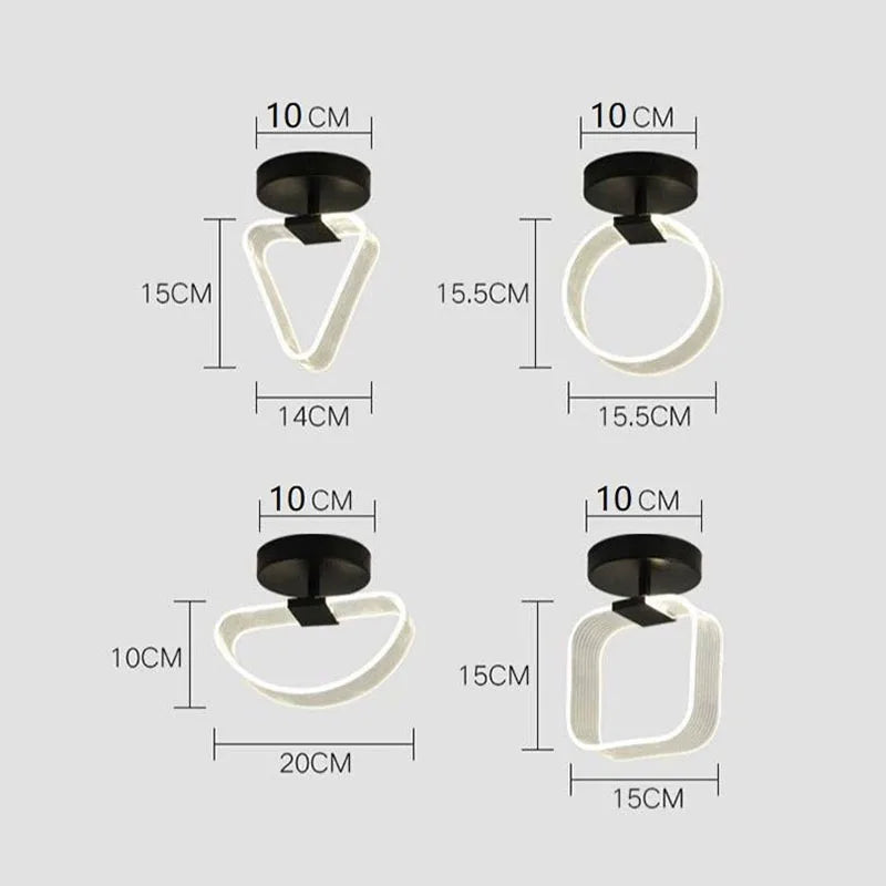 LumiNova - Slanke LED-Plafondlamp