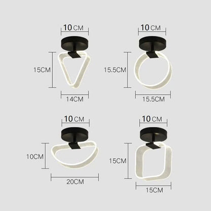 LumiNova - Slanke LED-Plafondlamp