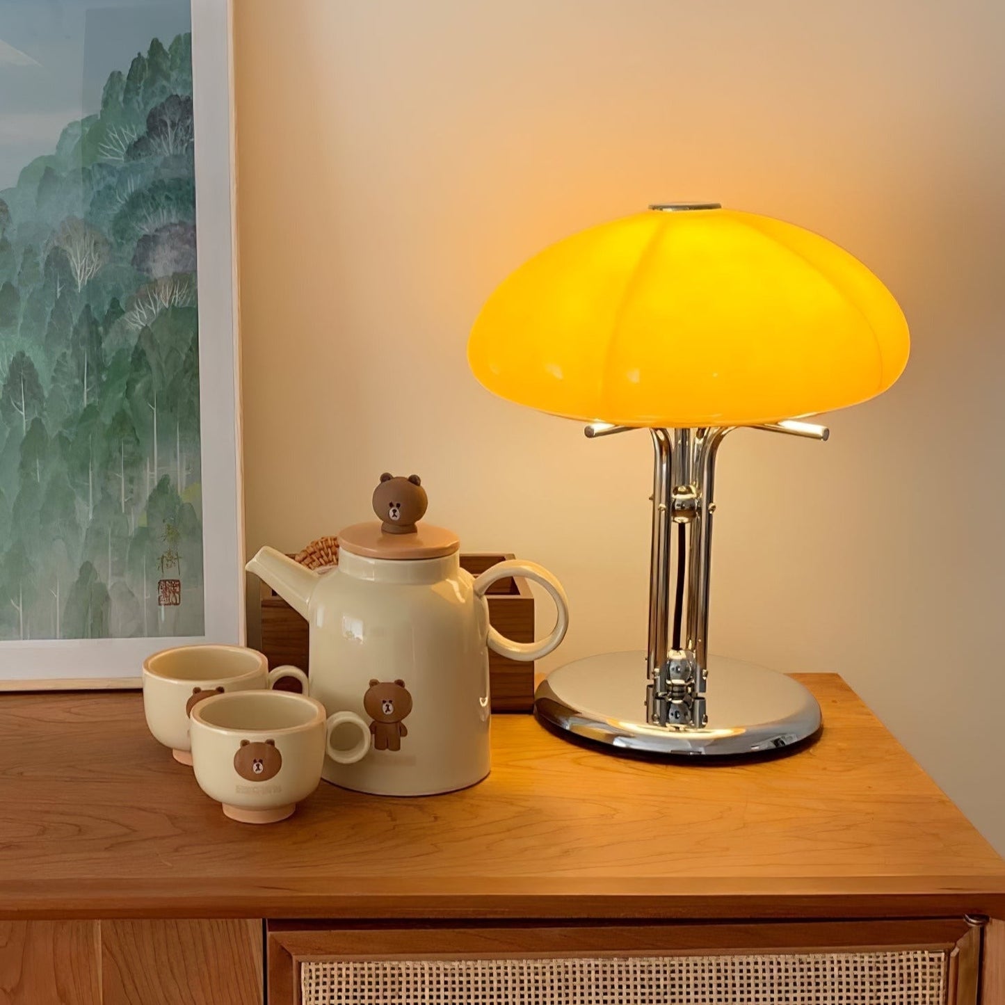 ToadBau | Paddenstoel Bauhaus Tafellamp